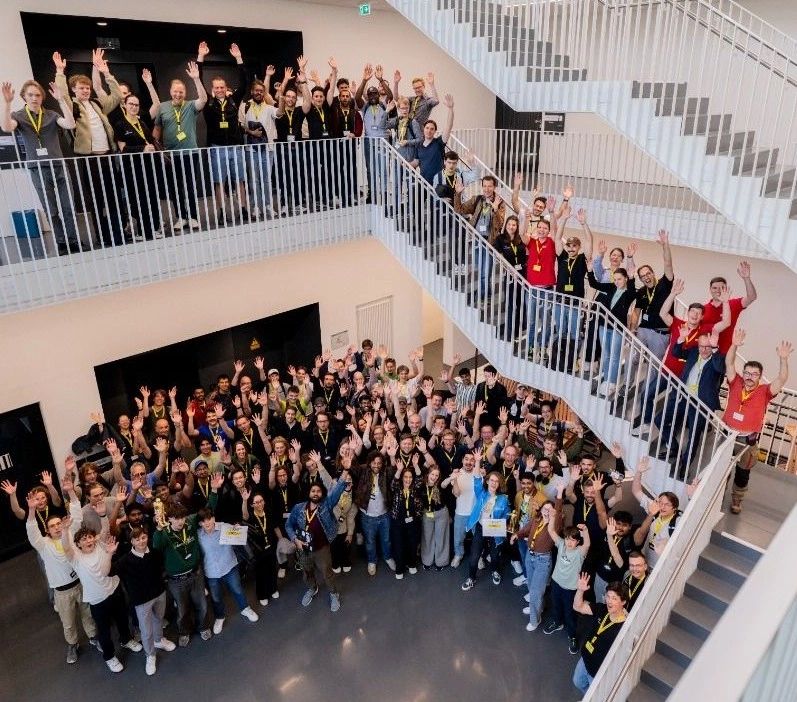 Hackathon venue and participants